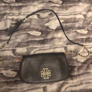 Tory Burch Crossbody Logo Clutch